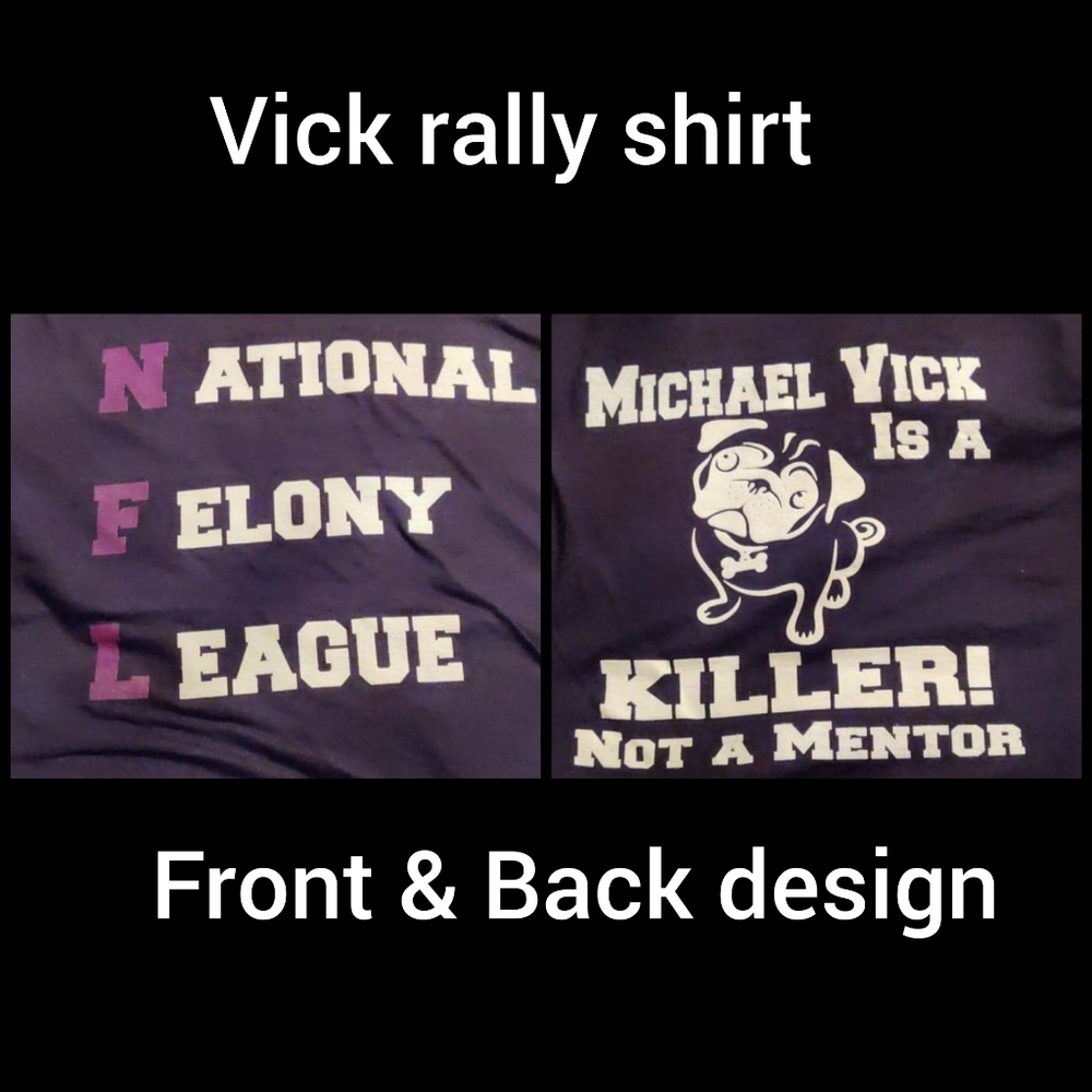 Michael Vick rally shirts